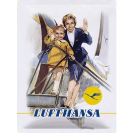 Blechschild Lufthansa