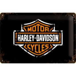 Blechschild Harley Davidson Paint Logo
