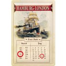 Kalender-Blechschild	Ships & Sea
