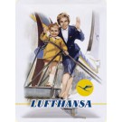 Blechschild Lufthansa