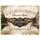 Blechschild Harley Davidson American Classic