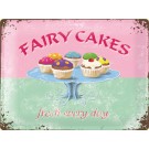 Blechschild Fairy Cakes