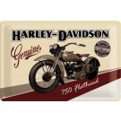 Blechschild Harley Davidson Flathead