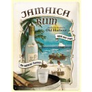 Blechschild Jamaica Rum
